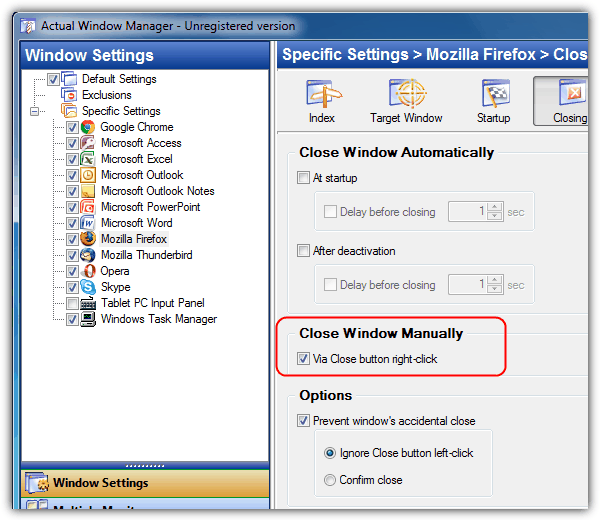 Actual Window Manager
