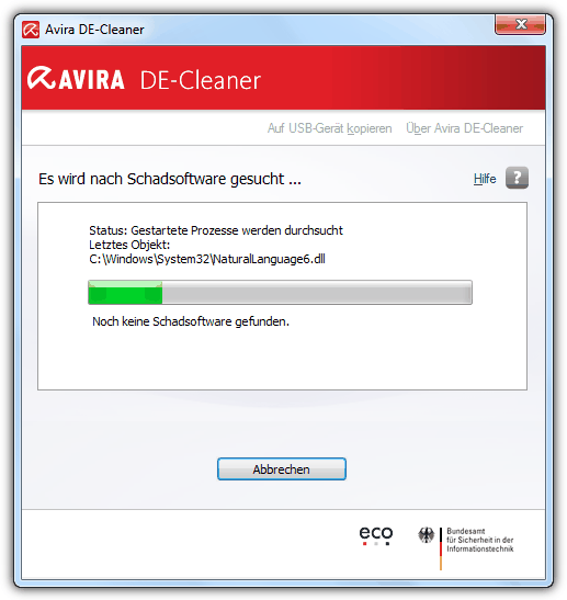 Avira DE-Cleaner