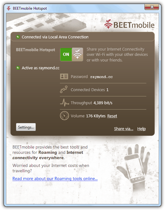 BEETmobile Hotspot