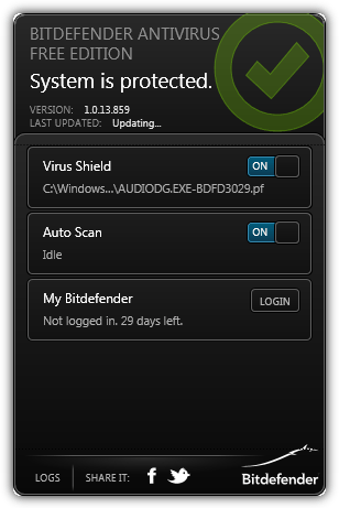 Bitdefender Antivirus Free Edition