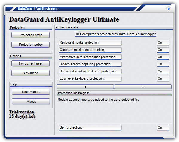 DataGuard AntiKeylogger Ultimate