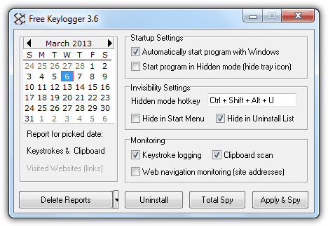 keylogger sample