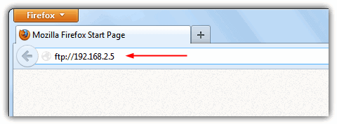 FTP from Web Browser