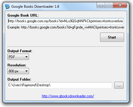 Google Books Downloader