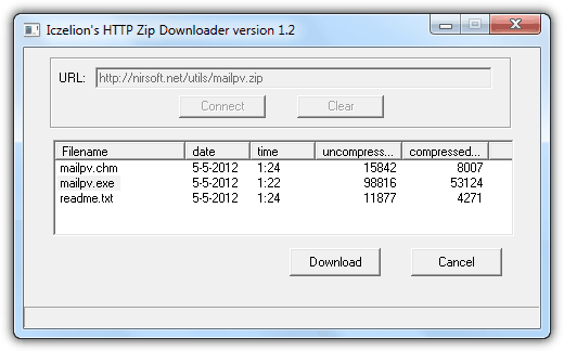 Iczelion HTTP Zip Downloader