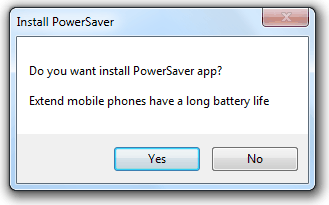 Install PowerSaver