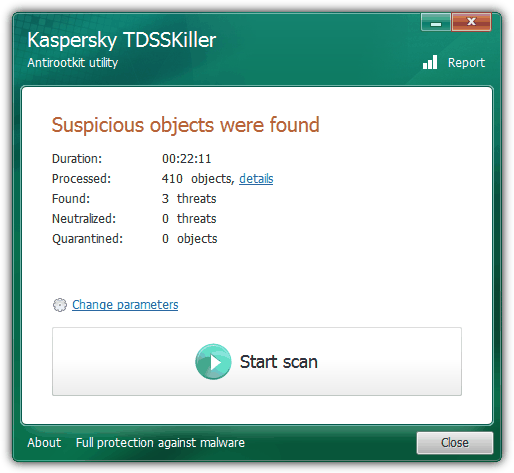 Kaspersky TDSSKiller