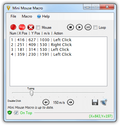 Mini Mouse Macro recorder software windows 7