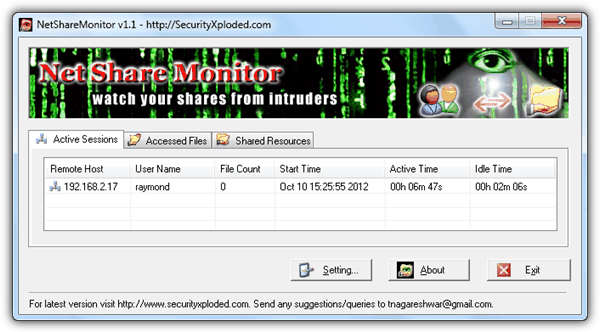 NetShareMonitor