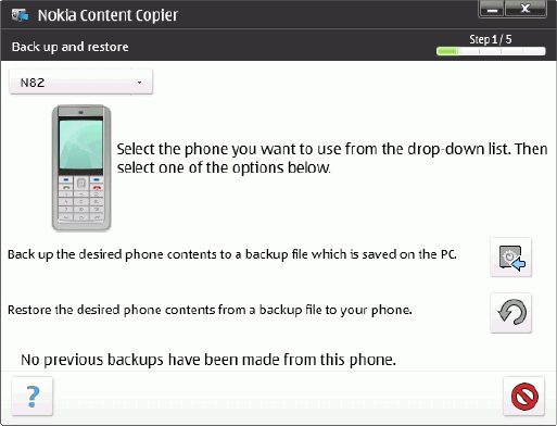 Nokia Content Copier