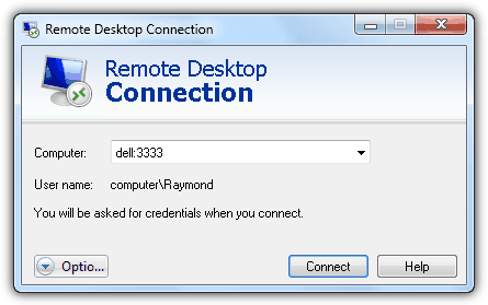 Remote Desktop Connection Port