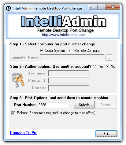 Remote Desktop Port Change