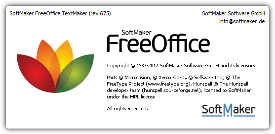 SoftMaker FreeOffice 2012 Portable