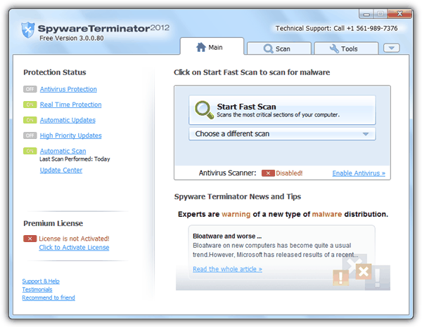 Spyware Terminator 2012