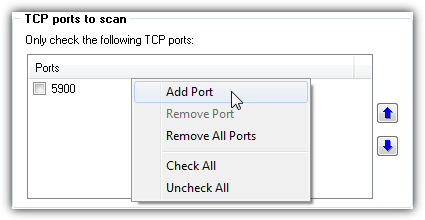 TCP Ports to Scan