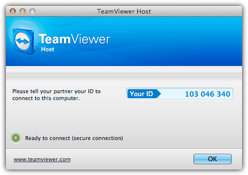 TeamViewer Host Remote access Mac not on same network