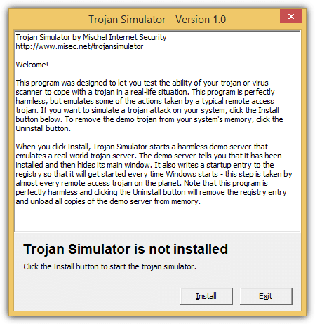 Trojan Simulator