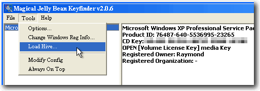 keyfinder recover windows key