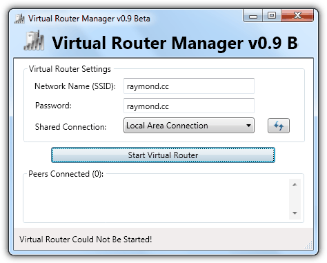 Virtual Router Manager