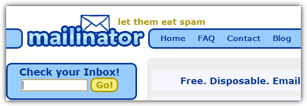 mailinator email service