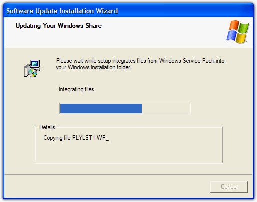 Updating Windows Share