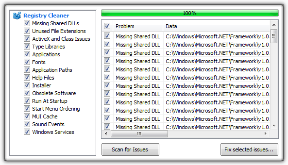 ccleaner registry