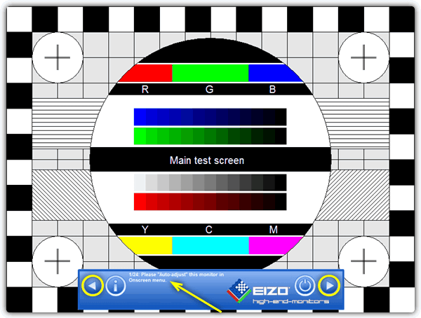 Eizo MonitorTest