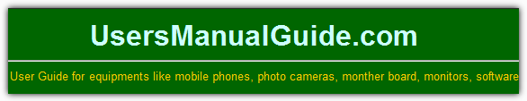 UsersManualGuide