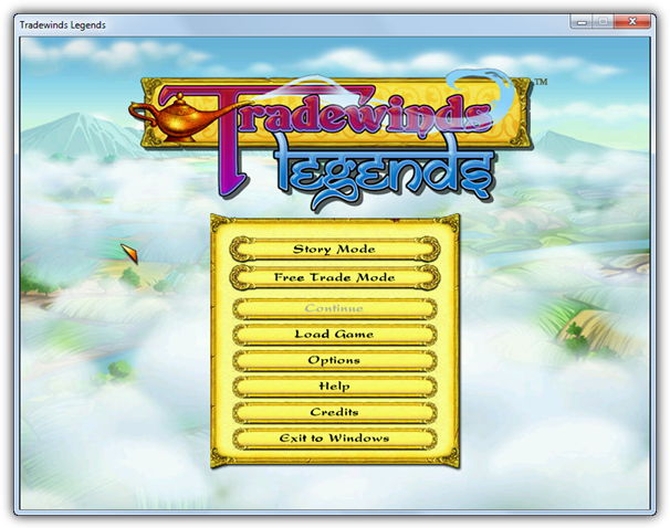 tradewinds welcome main menu