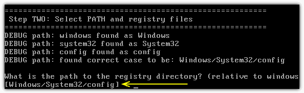 windows system32 config folder