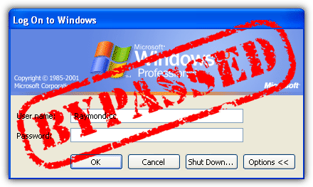 Bypass Windows Login screen