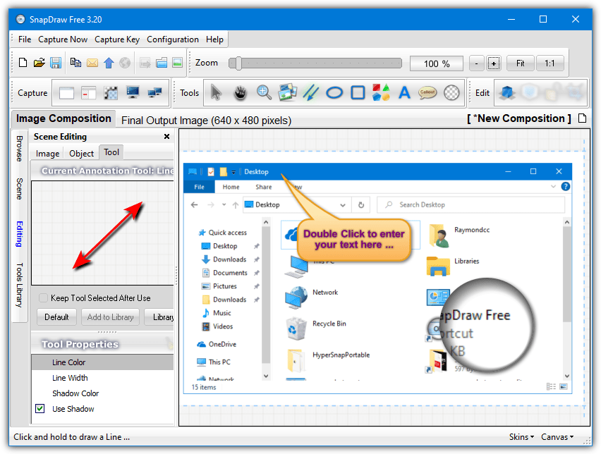 Snapdraw free editor