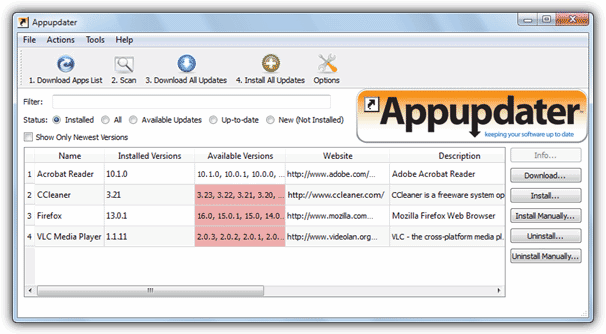 AppUpdater