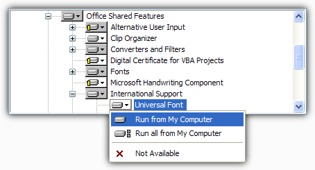 Universal Font