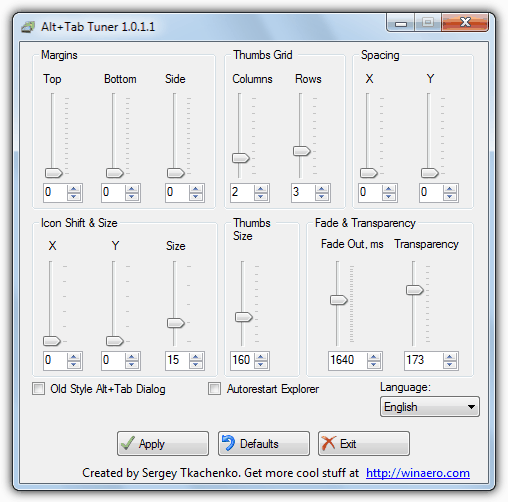 Alt+Tab Tuner