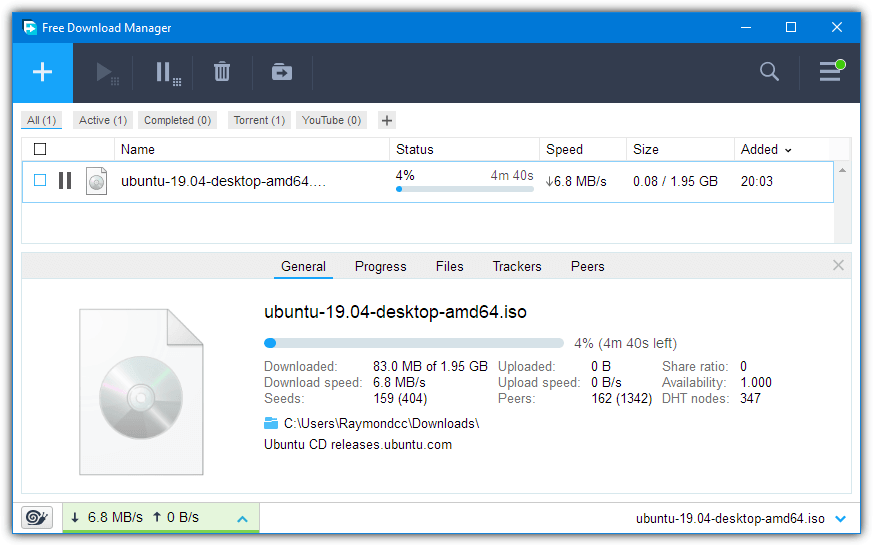 free download manager torrents