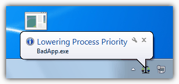 Lowering Process Priority