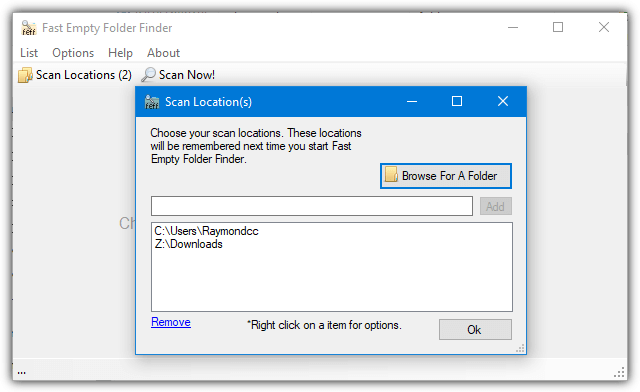 fastemptyfolderfinder locations