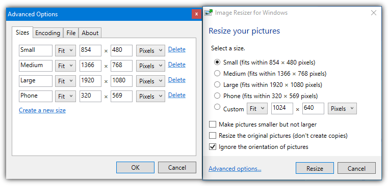 image resizing tool free download