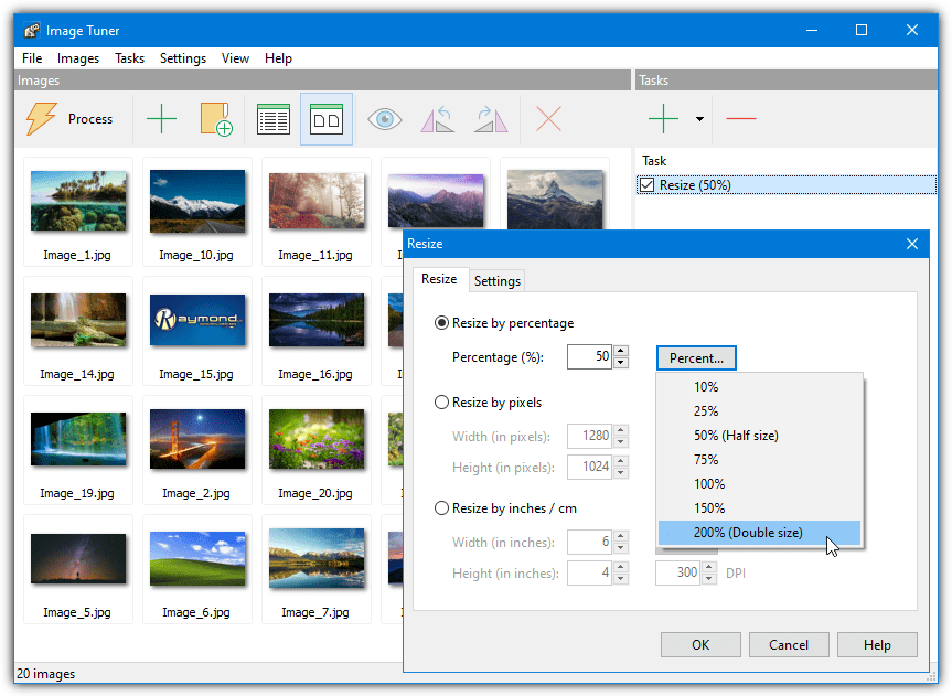 Image tuner