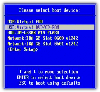 bios boot menu