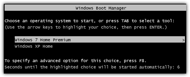 Windows Dual Boot Manager
