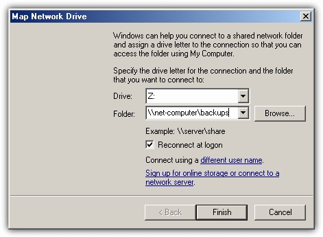 Total Commander Map Network Drive