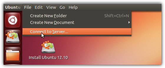 Ubuntu Connect to Server