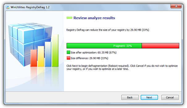 WinUtilities RegistryDefrag