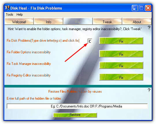 Fix double click c drive problem