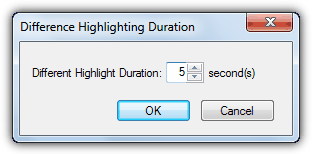 Different Highlight Duration