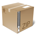 extract zip online icon
