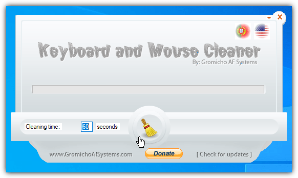 Keyboard and mouse cleaner