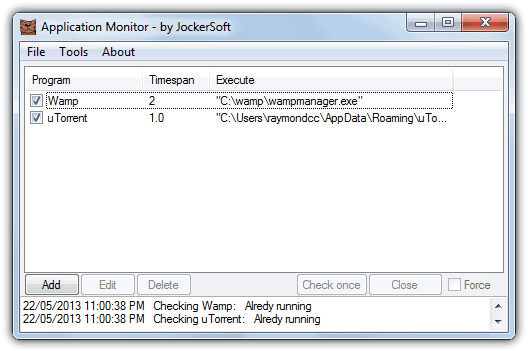 Application Monitor